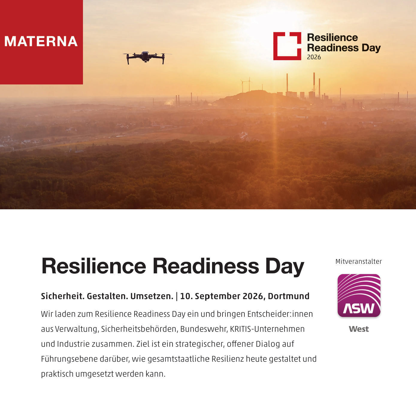Resilience Readiness Day am 10.09.2026